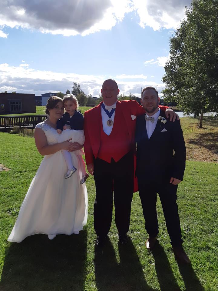 DoubleTree by Hilton Cambridge Belfry Wedding Toastmaster