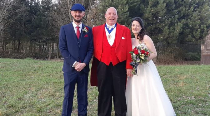 Cambridge Belfry professional wedding toastmaster