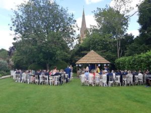 wedding toastmaster at Manor House Hotel Cotswolds