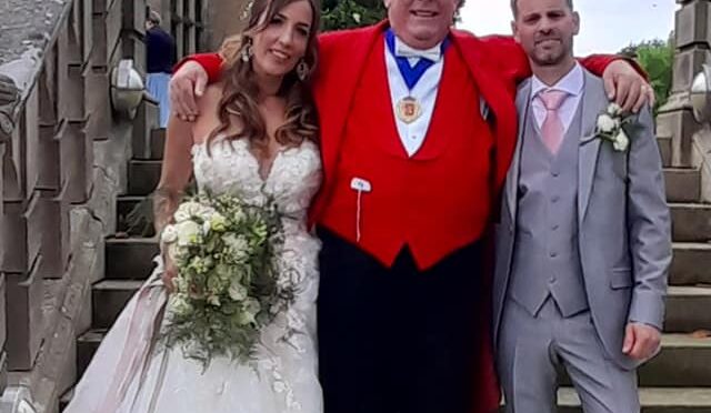 Wedding toastmaster for Fanhams Hall, Ware, Hertfordshire